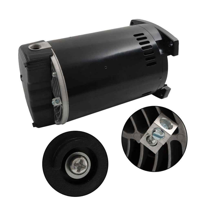 DURAFORCE B2854 B2854V1 115/230V 1.5HP Square Flange Replacement Motor Pool Pump Motor