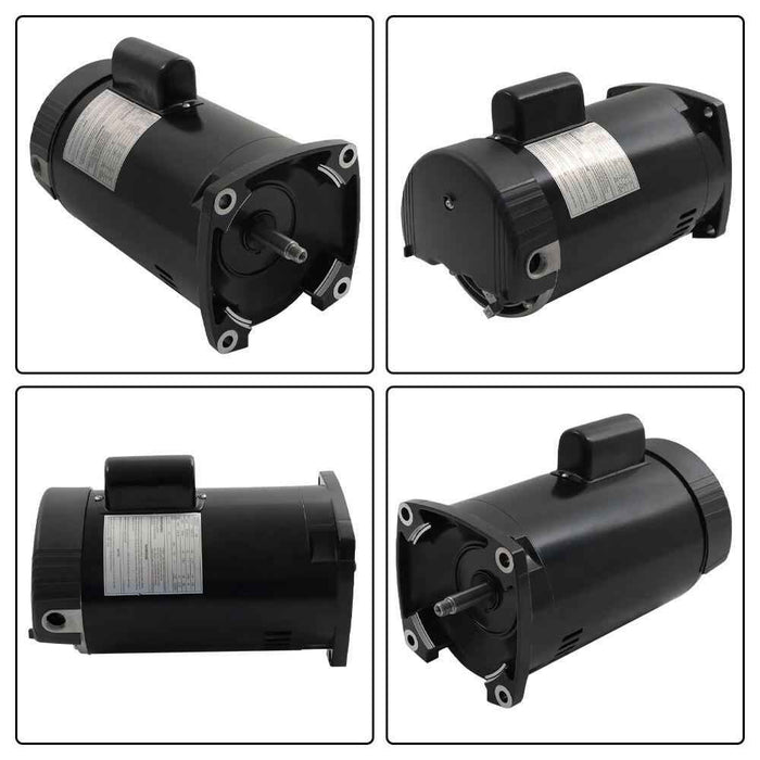 DURAFORCE B2854 B2854V1 115/230V 1.5HP Square Flange Replacement Motor Pool Pump Motor