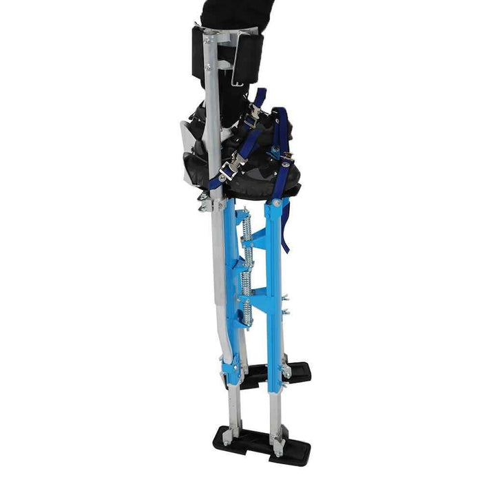 DURAFORCE 36" - 48" Aluminum Blue Tool Stilt With Knee Pad For Painting Painter Taping