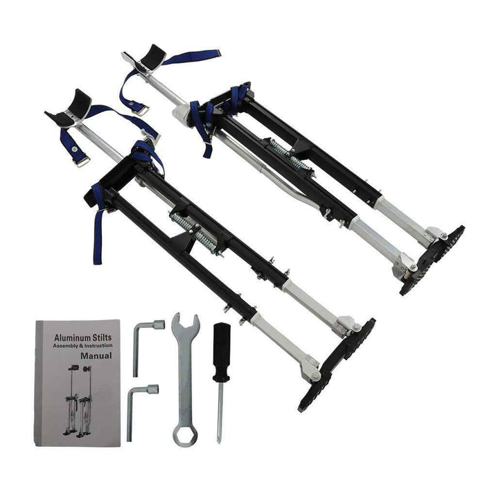DURAFORCE Adjustable Stilt 36"-48" Drywall Stilts Painters Walking Taping Finishing Tool