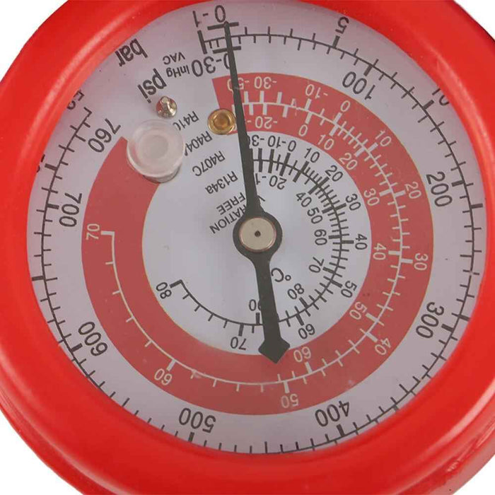 DURAFORCE Air Vacuum Pump Gauge Set 3 CFM Combo HVAC + R134A Kit AC 5pa 1720 RPM