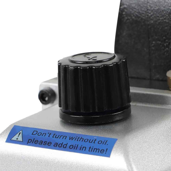 DURAFORCE Air Vacuum Pump Gauge Set 3 CFM Combo HVAC + R134A Kit AC 5pa 1720 RPM