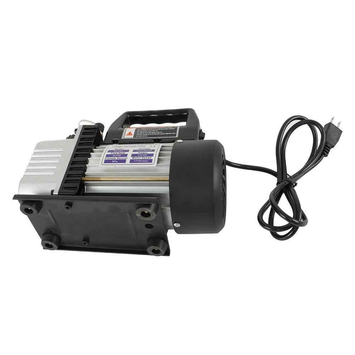 DURAFORCE Air Vacuum Pump Gauge Set 3 CFM Combo HVAC + R134A Kit AC 5pa 1720 RPM