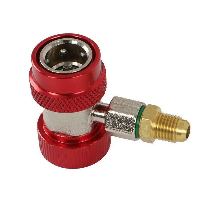 DURAFORCE Air Vacuum Pump Gauge Set 3 CFM Combo HVAC + R134A Kit AC 5pa 1720 RPM