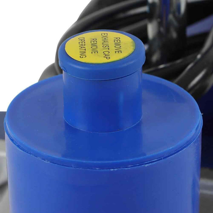 DURAFORCE 110V 9.6 CFM Single-Stage Rotary Vane HVAC 1 HP Air Vacuum Pump with Oil Bottle