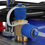 DURAFORCE 110V 9.6 CFM Single-Stage Rotary Vane HVAC 1 HP Air Vacuum Pump with Oil Bottle