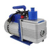 DURAFORCE 110V 9.6 CFM Single-Stage Rotary Vane HVAC 1 HP Air Vacuum Pump with Oil Bottle