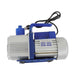 DURAFORCE 110V 9.6 CFM Single-Stage Rotary Vane HVAC 1 HP Air Vacuum Pump with Oil Bottle