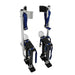 DURAFORCE 18”-30” Drywall Stilts Tool Adjustable For Painters Walking Taping Black