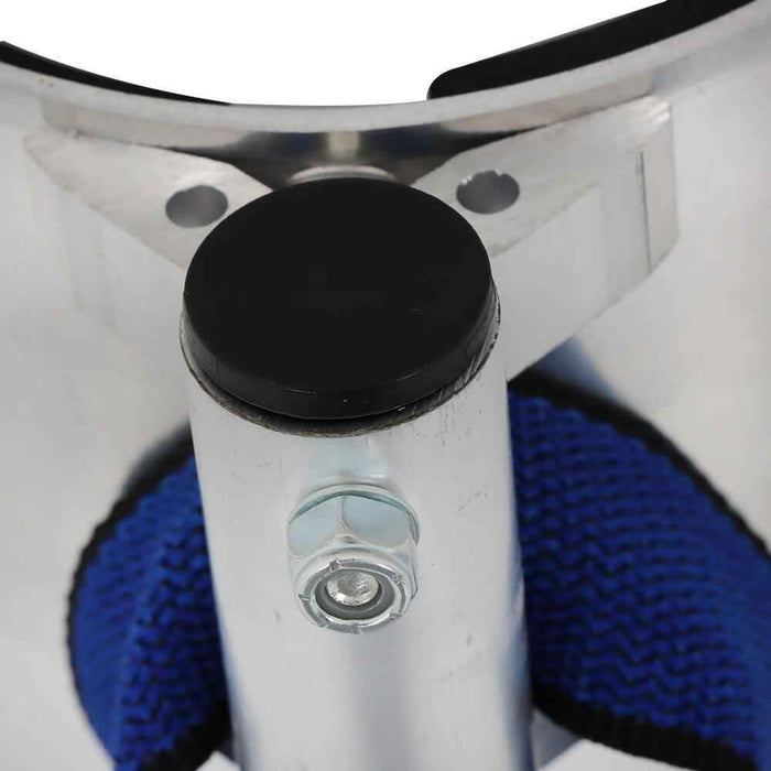 DURAFORCE 18”-30” Drywall Stilts Tool Adjustable For Painters Walking Taping Black