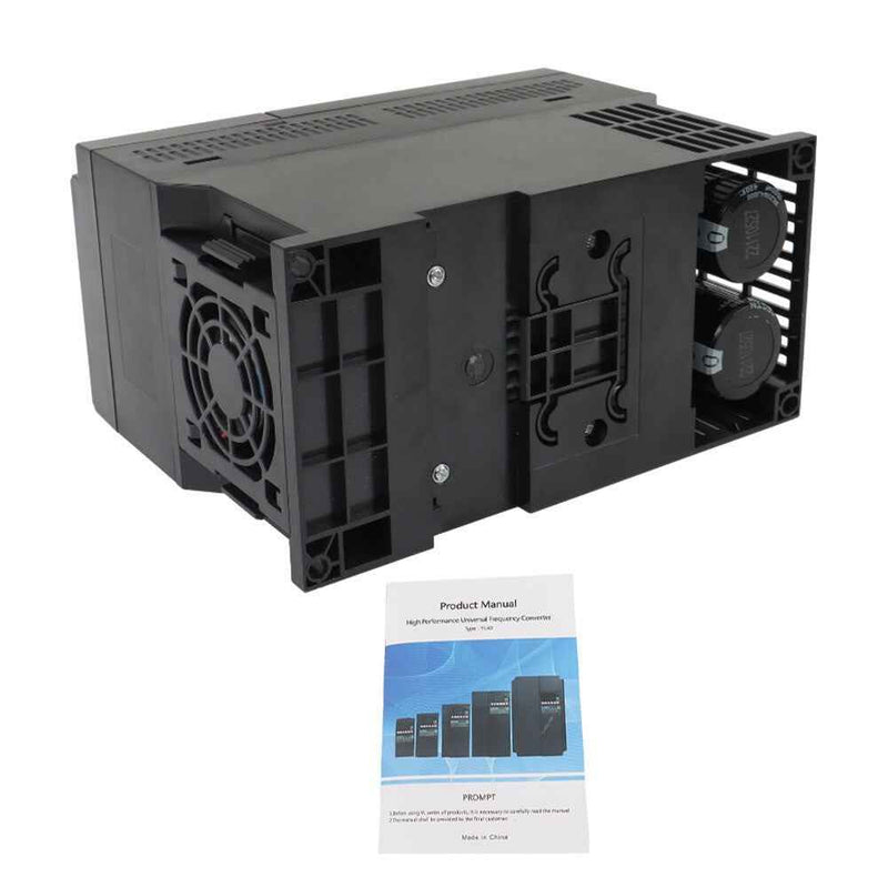 DURAFORCE 7.5HP 220V 25A VFD Variable Frequency Drive 1 Or 3 Phase Input 0-400HZ 5.5KW