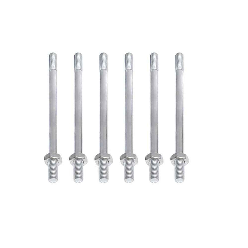 DURAFORCE High Quality 6Spool 13GPM Hydraulic Control Valve Double Acting 3600PSI SAE Port
