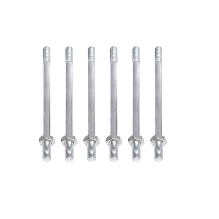 DURAFORCE High Quality 6Spool 13GPM Hydraulic Control Valve Double Acting 3600PSI SAE Port