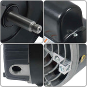 DURAFORCE 2.5HP Square Flange Pool Motor Stainless Steel Single-Speed B2840 3450RPM 230V