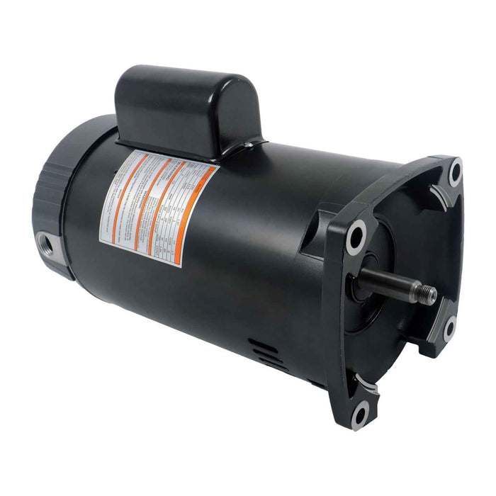 DURAFORCE 2.5HP Square Flange Pool Motor Stainless Steel Single-Speed B2840 3450RPM 230V