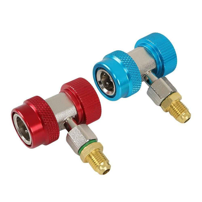 DURAFORCE 4CFM 1/3HP Air Vacuum Pump Gauge Rotary Vane HVAC A/C Refrigeration Kit