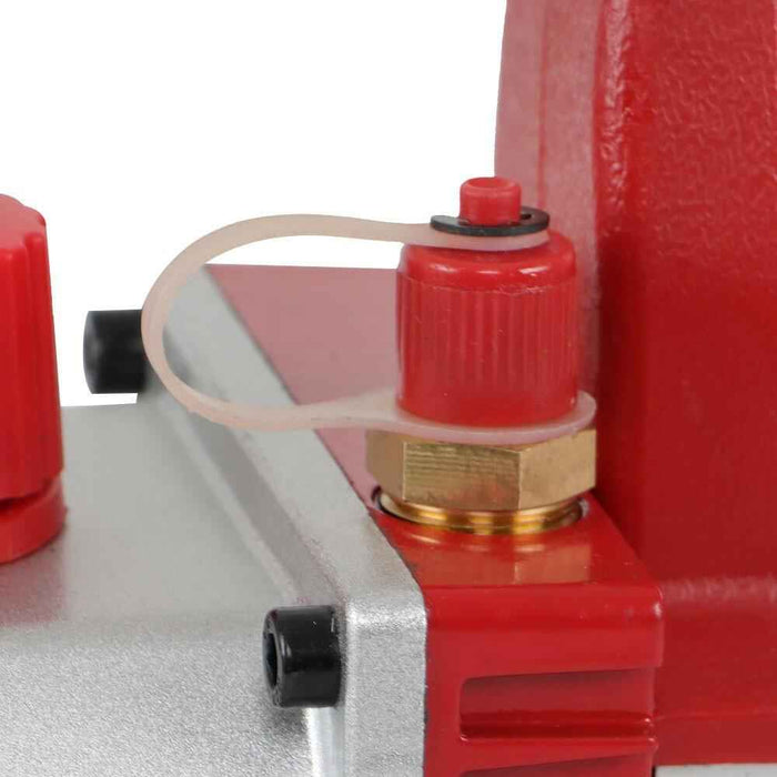DURAFORCE 4CFM 1/3HP Air Vacuum Pump Gauge Rotary Vane HVAC A/C Refrigeration Kit