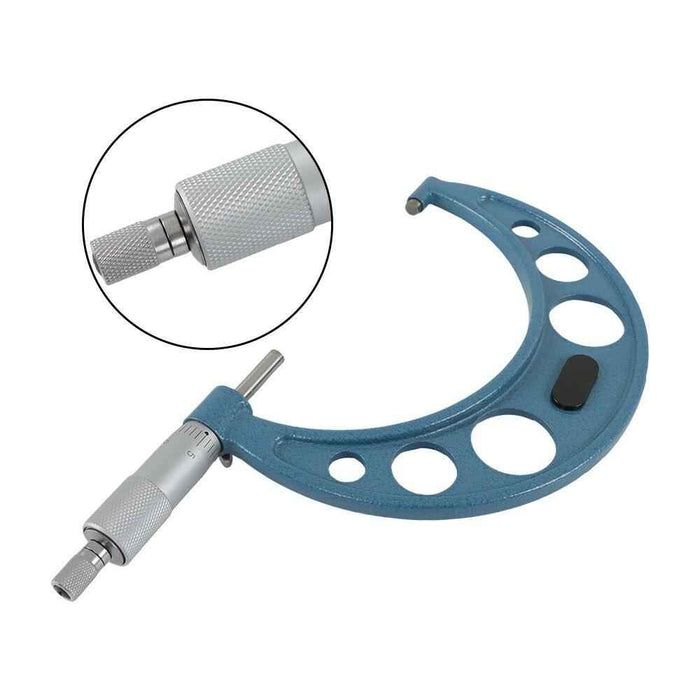 DURAFORCE 0-6" Precision Outside Micrometer Set 0.0001" Carbide Standards 6Pcs