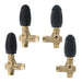 DURAFORCE 4Pack 8GPM Unloader Valve VRT3-310 4350 PSI 3/8" FNPT Pressure Washer Pump