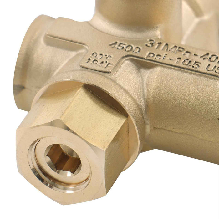 DURAFORCE 4Pack 8GPM Unloader Valve VRT3-310 4350 PSI 3/8" FNPT Pressure Washer Pump