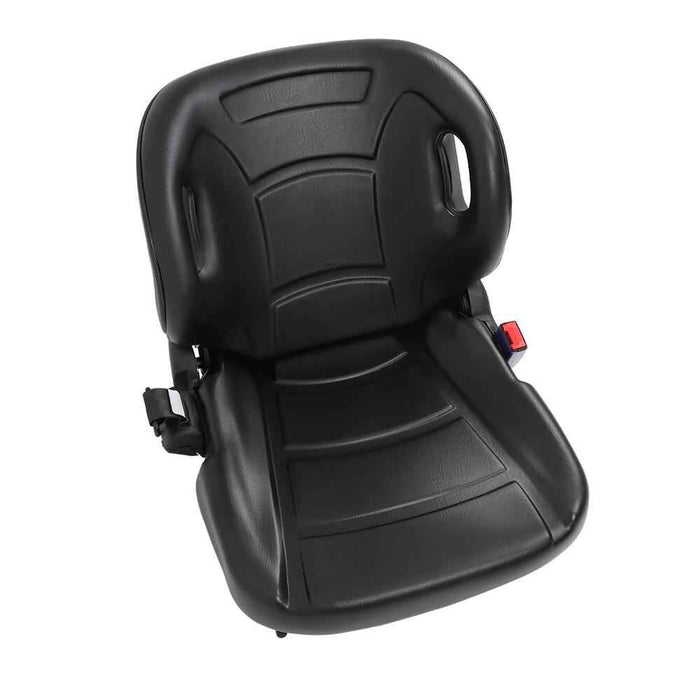 DURAFORCE Universal Forklift Seat With Retractable Seat Belt Switch For Cat Toyota Nissan