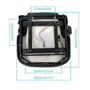 DURAFORCE Universal Forklift Seat With Retractable Seat Belt Switch For Cat Toyota Nissan