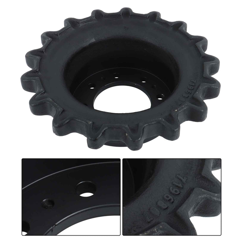 DURAFORCE Part 7196807 2 Speed Sprocket 8 Hole 17 T For Bobcat T750 T770 T870 T630 T650