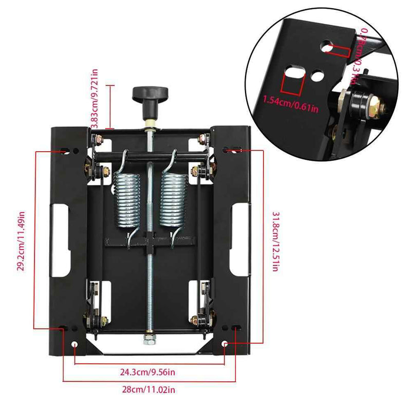DURAFORCE For Kubota Z200 Z231 Z400 Z411 Z421 Z251 Zero Turn Mower ZTR Seat Suspension Kit