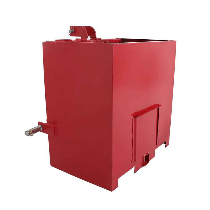 DURAFORCE Tractor 3 Point Steel Hitch Ballast Box W/ Quick Hitch Receiver 2'' Heavy Duty