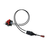 DURAFORCE P80 Remote Control Valve Kit: 2 Spool Valve 21GPM + Cables 25MPa + Joystick