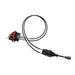 DURAFORCE P80 Remote Control Valve Kit: 2 Spool Valve 21GPM + Cables 25MPa + Joystick