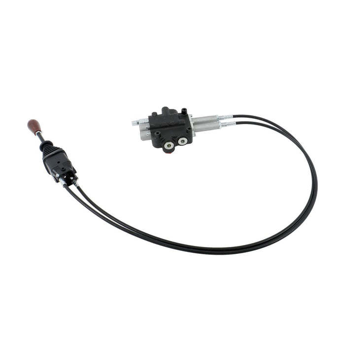 DURAFORCE P80 Remote Control Valve Kit: 2 Spool Valve 21GPM + Cables 25MPa + Joystick