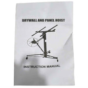 DURAFORCE 16 Ft Drywall Rolling Lifter Panel Hoist Jack Lifter w/ Lockable Wheels