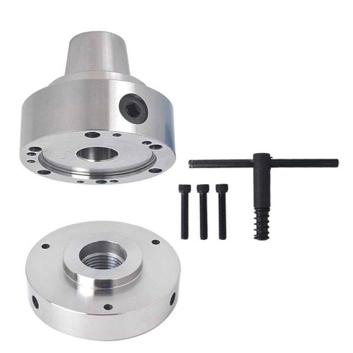 DURAFORCE With Semi-finished Adp.1-1/2" × 8 Thread 5C 5" Collet Lathe Chuck Closer New