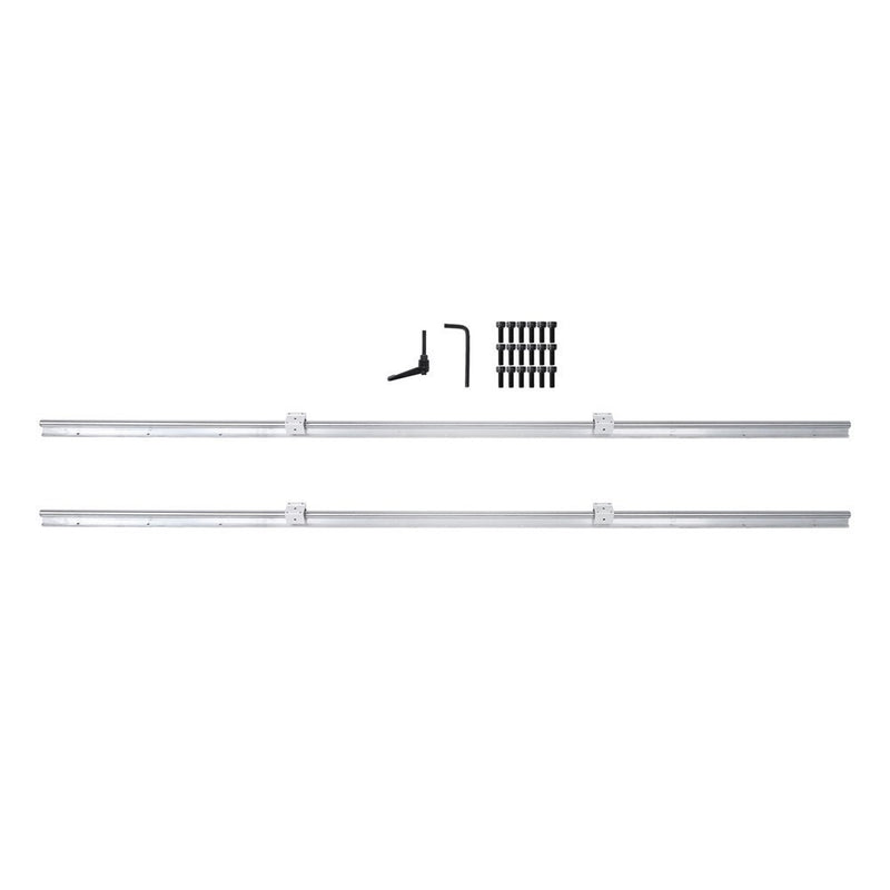 DURAFORCE New 2Pcs SBR20-2200mm Linear Bearings and 4PCS SBR20UU Carriage Bearing Blocks