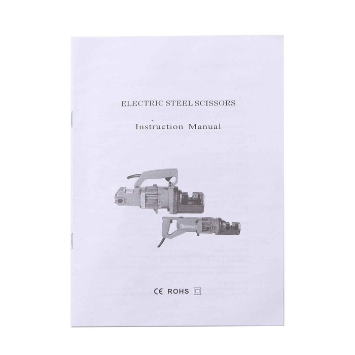 Electric Hydraulic Rebar Cutter RC-22mm 1350W 7/8'' 7# 50/60HZ NEW