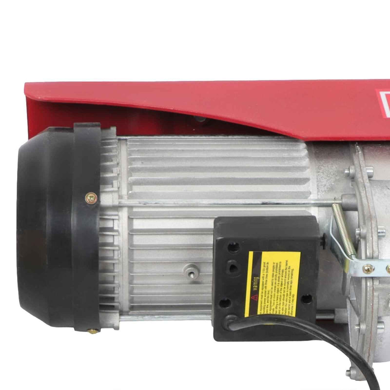 DURAFORCE 110V Electric Hoist, 2200 lbs Electric Winch with 328 ft Wireless Remote Control