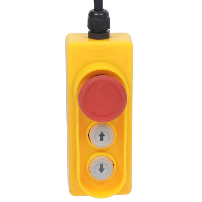 DURAFORCE 1350W Mini Electric Hoist 1760lbs Crane Winch with Wired Remote Control 110V