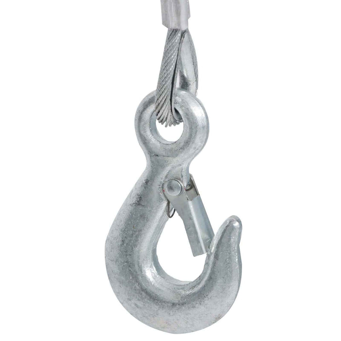 DURAFORCE 1350W Mini Electric Hoist 1760lbs Crane Winch with Wired Remote Control 110V