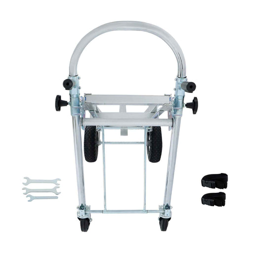 DURAFORCE 4-in-1 1000 Lbs Capacity Aluminum Convertible Hand Truck Heavy Duty Dolly Cart