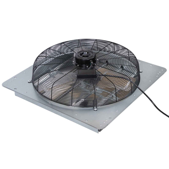 DURAFORCE 24" Shutter Exhaust Fan W/ Speed Controller & 1.65M Power Cord High Speed