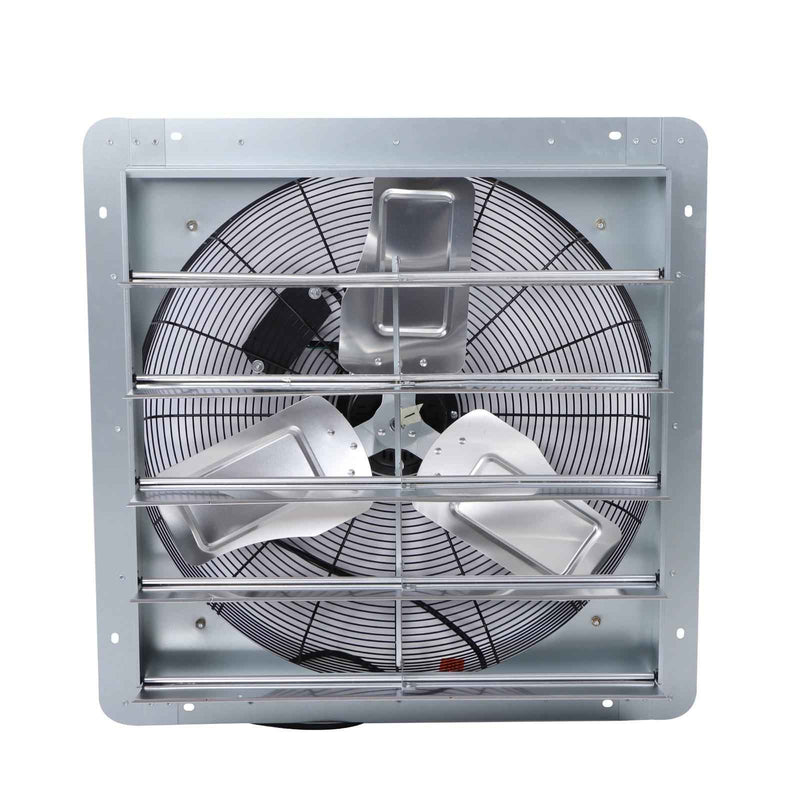 DURAFORCE 24" Shutter Exhaust Fan W/ Speed Controller & 1.65M Power Cord High Speed