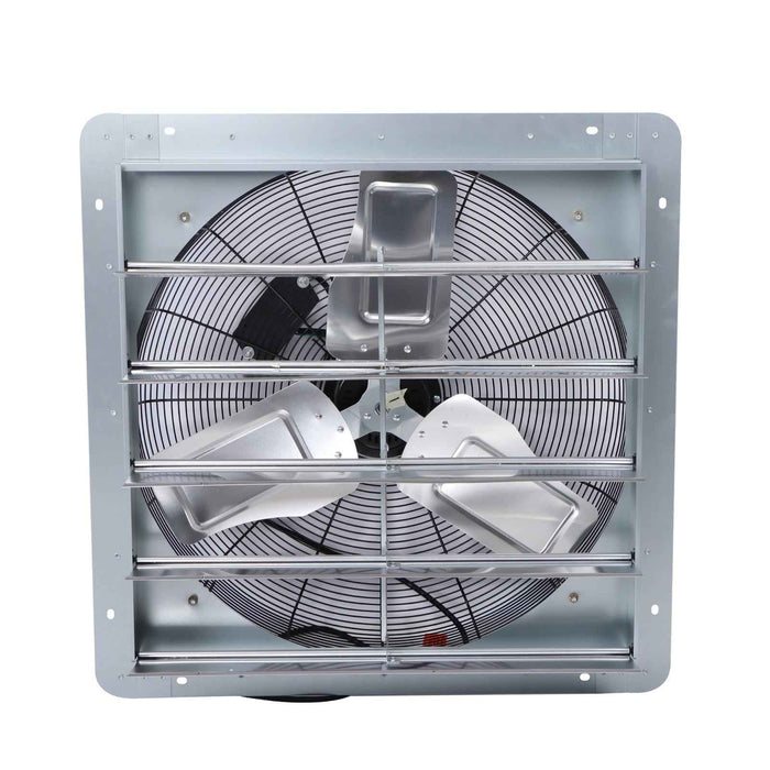 DURAFORCE 24" Shutter Exhaust Fan W/ Speed Controller & 1.65M Power Cord High Speed