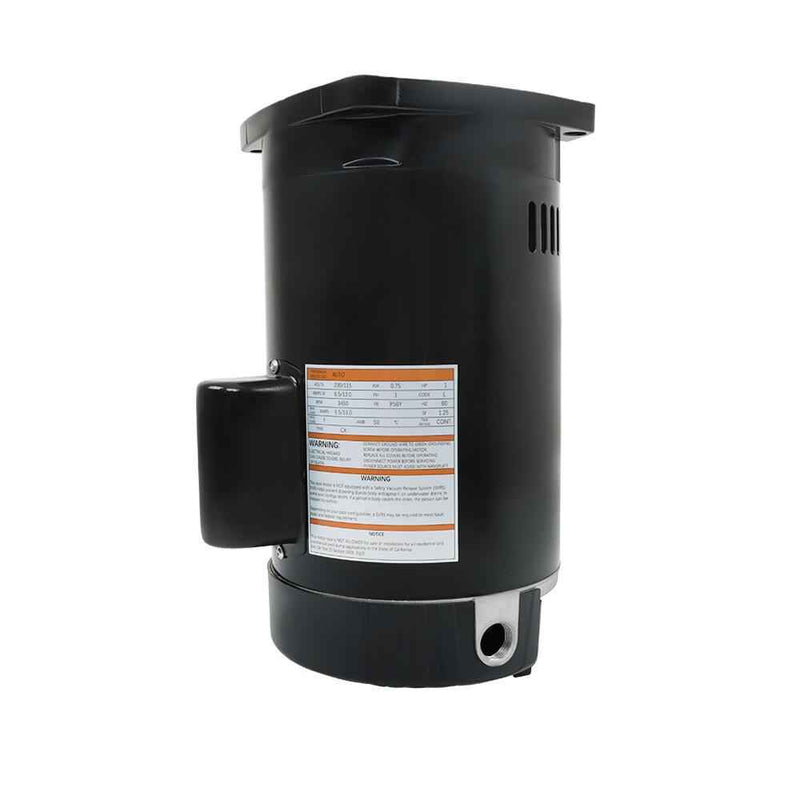 DURAFORCE 1 HP 3450 RPM 10A Frame 230V Square Flange Pool Single Speed Motor B2853 B2853V1