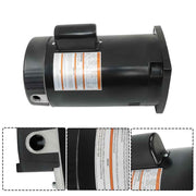 DURAFORCE 1 HP 3450 RPM 10A Frame 230V Square Flange Pool Single Speed Motor B2853 B2853V1