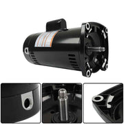 DURAFORCE USQ1202 Square Flange Pool Motor 2 HP 3450 RPM 48Y Frame