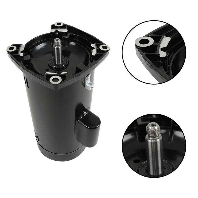 DURAFORCE USQ1202 Square Flange Pool Motor 2 HP 3450 RPM 48Y Frame