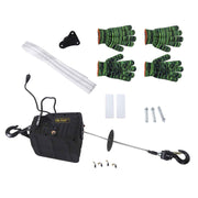 DURAFORCE Portable 1500W 2-in-1 Electric Hoist Power Winch 1100lbs Wireless Remote Control