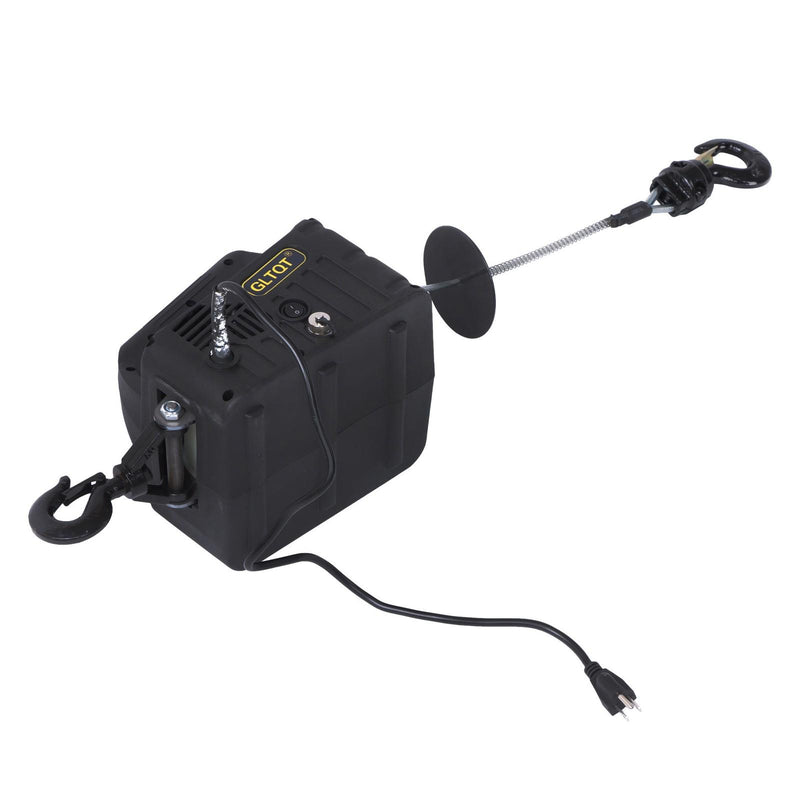 DURAFORCE Portable 1500W 2-in-1 Electric Hoist Power Winch 1100lbs Wireless Remote Control