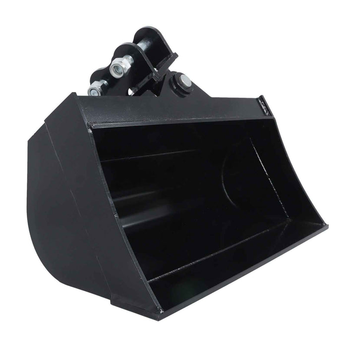 DURAFORCE Tilting Bucket Attachment 600mm for Mini Excavator Bucket with oil pipe + pins